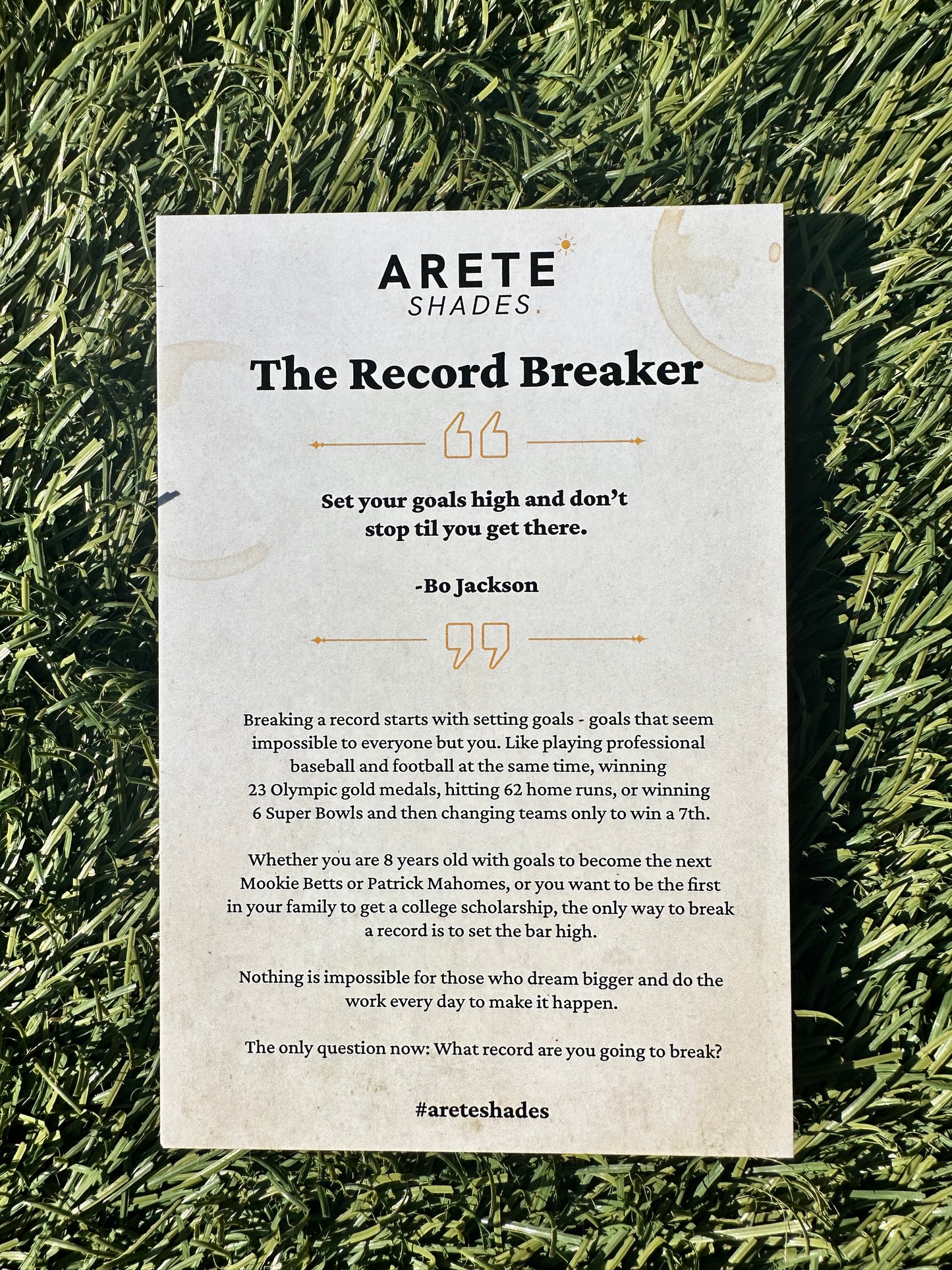 The Record Breaker